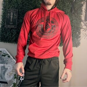 Columbia Red sports hoodie